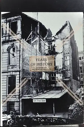 Foto Köln 1944-46 zerstört Cafe Kriegl Blank Komödienstraße 
