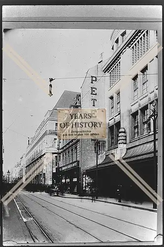 Foto Köln 1944-46 Straße Schienen Geschäft Peters Einkaufsstraße