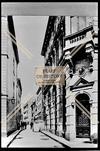 Foto Köln 1944-46 Straße enge Gasse Haus Gebäude