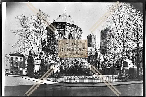 Foto Köln 1944-46 Kirche mit Vorplatz St. Gereon