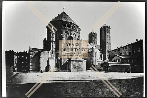 Foto Köln 1944-46 Haus Gebäude Kirche St. Gereon