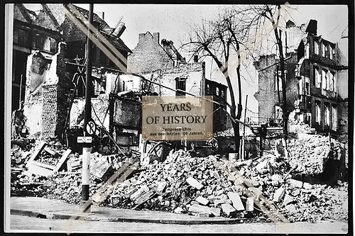 Foto Köln 1944-46 zerstört Haus Gebäude