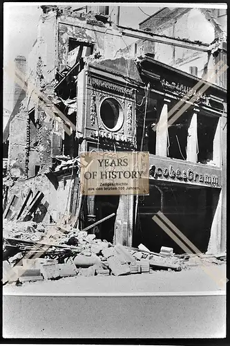 Foto Köln 1944-46 Jacobs Gramm Geschäft Haus Gebäude zerstört