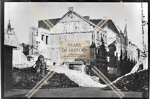 Foto Köln 1944-46 zerstörte Gebäude Häuser