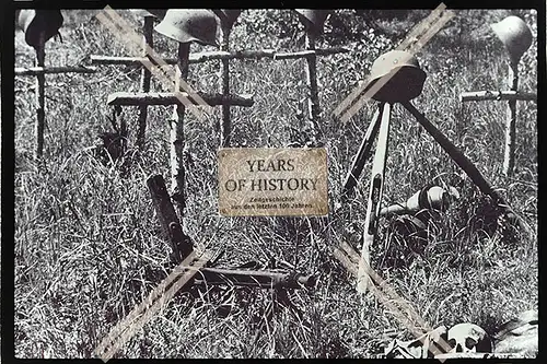 Foto Köln 1944-46 Kreuze Gräber Hürtgenwald 1946