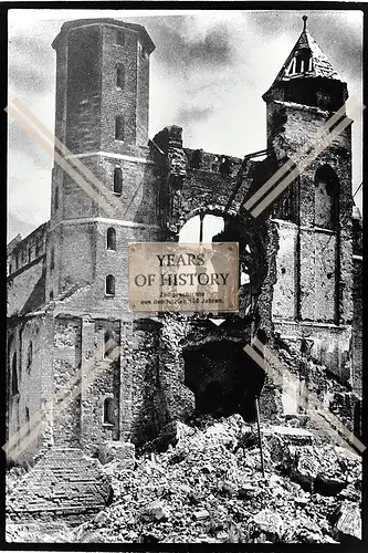 Foto Köln 1944-46 zerstört Haus Gebäude Kirche St. Maria im Kapitol