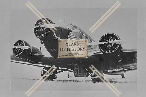 Foto Flugzeug Aircraft Ju 52 Junkers Flugplatz Luftwaffe 
