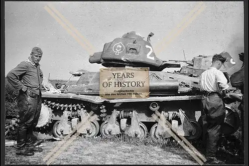 Foto Panzer Tank Frankreich