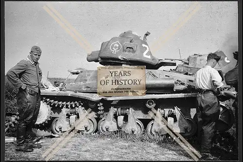 Foto Panzer Tank Frankreich    