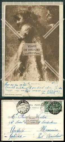 Orig. AK 83 Künstler AK A. Fusetti Gemälde gelaufen 1912 Stempel Briefmarke