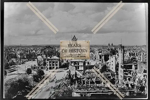 Foto Köln 1944-46 zerstört Stadtansicht