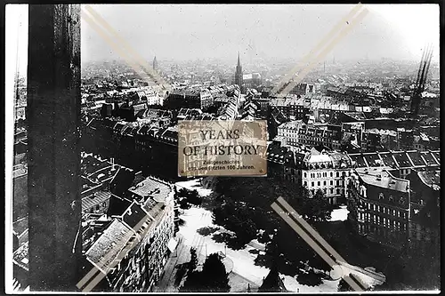 Foto Köln 1944-46 Luftbild Stadtansicht von oben