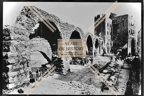 Foto Köln zerstört Mauern Haus Gebäude Eigelsteintor 1882 beim Abriss der Stadt