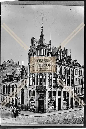 Foto Köln 1944-46 Reisebüro Niessen Bank Wechselstube M. Tonger