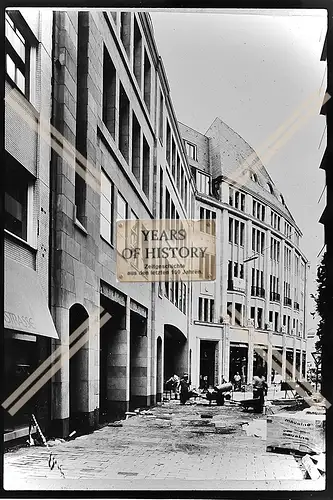 Foto Köln 1944-46 Geschäft Gebäude Bauarbeiter