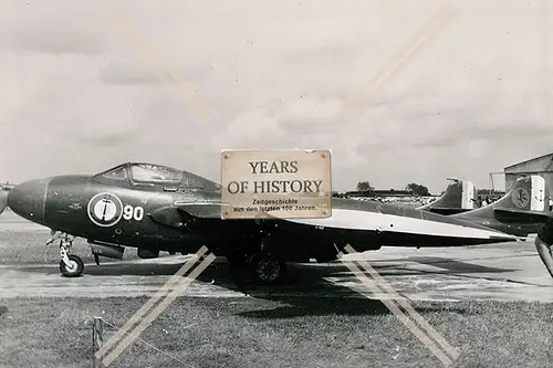 Foto Flugzeug Aircraft Düsenjäger 1960-70er Jahre