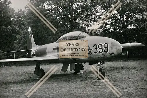 Foto Flugzeug Aircraft Düsenjäger Bundeswehr 1960-70er Jahre