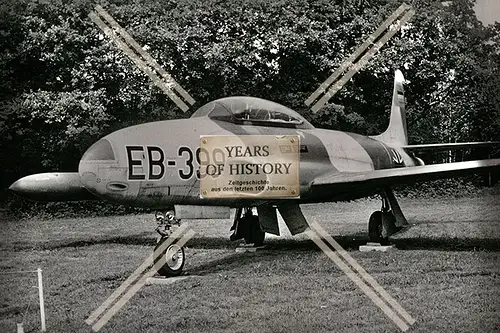 Foto Flugzeug Aircraft Düsenjäger Bundeswehr 1960-70er Jahre
