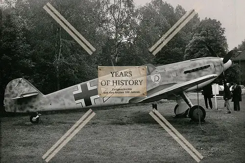 Foto Flugzeug Aircraft Bf 109 Richthofen Messerschmitt  Jagdgeschwader 2