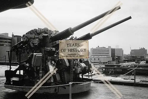 Foto Geschütz Flak Mörser Bundeswehr 1960-70er Jahre