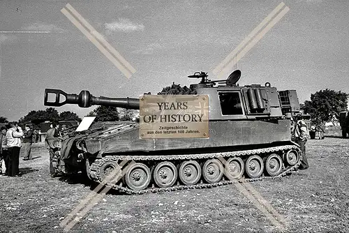 Foto Panzer Tank Bundeswehr 1960-70er Jahre