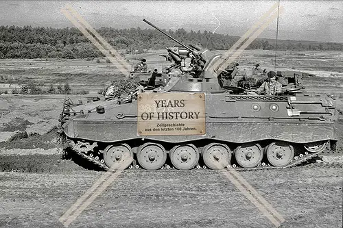 Foto Panzer Tank Bundeswehr 1960-70er Jahre