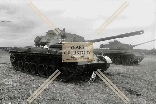 Foto Panzer Tank Bundeswehr 1960-70er Jahre