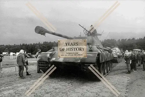 Foto Panzer Tank Bundeswehr 1960-70er Jahre