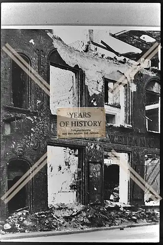 Foto Köln 1944-46 Haus Geschäft zur Zweipann zerstört Breite Straße Nr. 45/48
