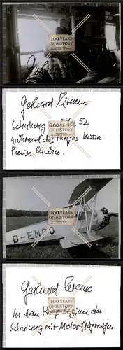 Repro Foto Flugzeug airplane aircraft D-EMPO