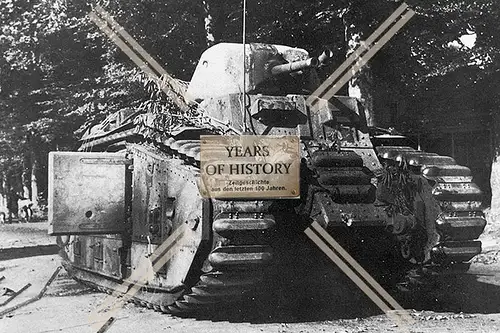 Foto Panzer Tank Frankreich