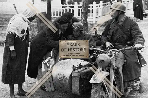 Foto Motorrad Krad Soldaten Interessante Kennung 