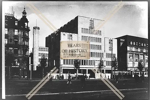 Foto Köln 1944-46 Haus Gebäude mit Turm Schild Ladenlokale zu Vermieten Stra�
