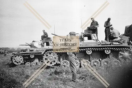 Foto Panzer Tank Frankreich Kennung Ziffer 2 