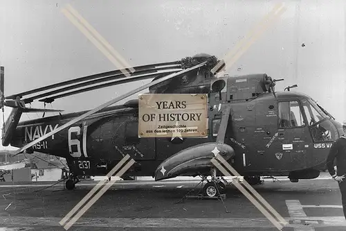 Foto militärischer Mehrzweck Hubschrauber US-amerikanischen Navy 1960-70