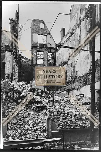 Foto Köln 1944-46 zerstört Haus Gebäude Teile stehen noch