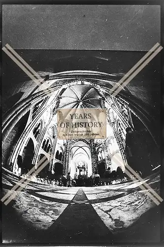 Foto Köln 1944-46 Innenaufnahme Kirche Dekagon von St. Gereon