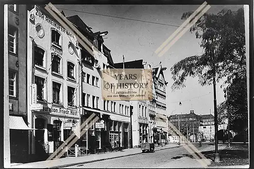 Foto Köln 1944-46 Zur Rheinufer Bahn Em Stüffge Restauration Friedrich Hast S