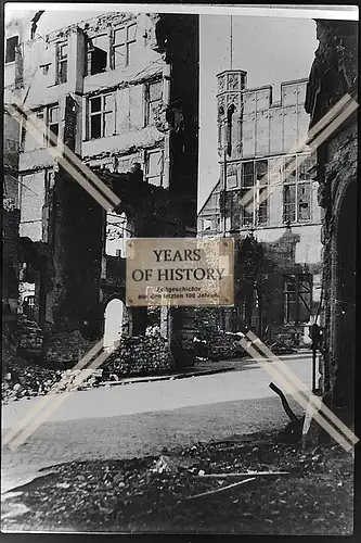 Foto Köln 1944-46 zerstört Trümmer Haus Gebäude
