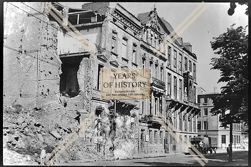 Foto Köln 1944-46 zerstört Trümmer Haus Gebäude