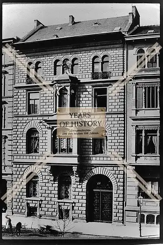 Foto Köln 1944-46 Haus Gebäude mit Fensterbogen Türbogen
