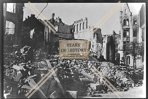 Foto Köln 1944-46 Gebäude Haus Geschäft zerstört Trümmer