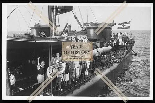 Foto Dahme Ostsee Kriegsboot Marine im Hafen 1933 Sommerfrische Urlaub