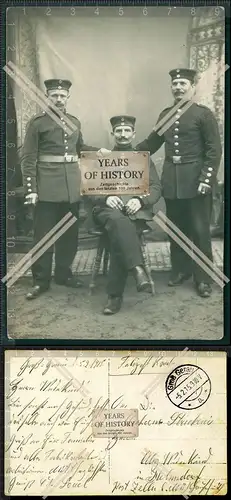 Orig. Foto AK 1.WK Weltkrieg Feldpost 1914-18 Soldaten Einsatz Portrait uvm.