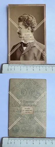 Foto Carte-de-Visite CdV cabinet Cab Portrait Kinder Damen Herren uvm. ab 1870