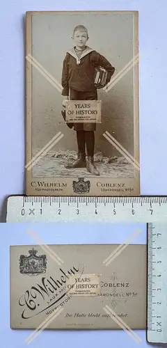 Foto Carte-de-Visite CdV cabinet Cab Portrait Kinder Damen Herren uvm. ab 1870