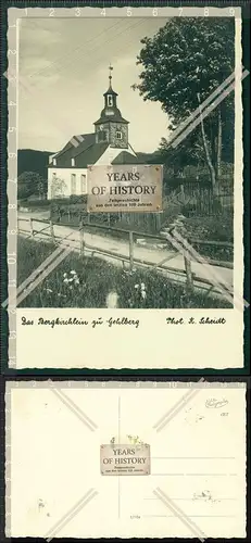 Orig. Foto AK das Bergkirchlein zu Gehlberg Bergkirche Thüringen 1933