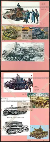 Wehrmacht Panzer Tank Sdkfz uvm. 2. Weltkrieg WK