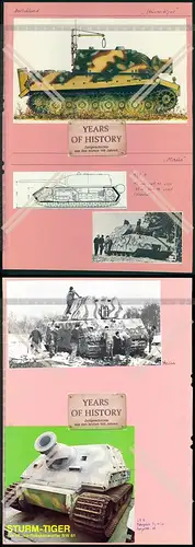 Wehrmacht  Panzer Tank Sturmtiger 2. Weltkrieg WK