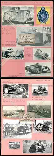 Panzer Tank 1. Weltkrieg WK Frankreich Renault uvm.